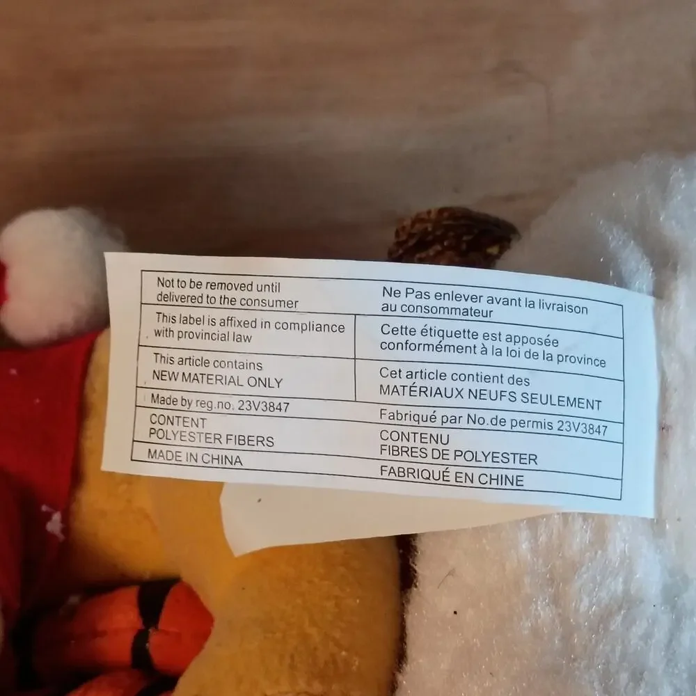 Disney Gemmy Winnie The Pooh Tigger Eeyore Animated Singing Christmas Sled Plush